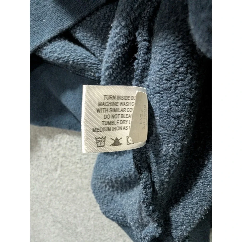 Orvis Quarter Zip Fleece Pullover XXL Blue Outdoor Casual Sweater